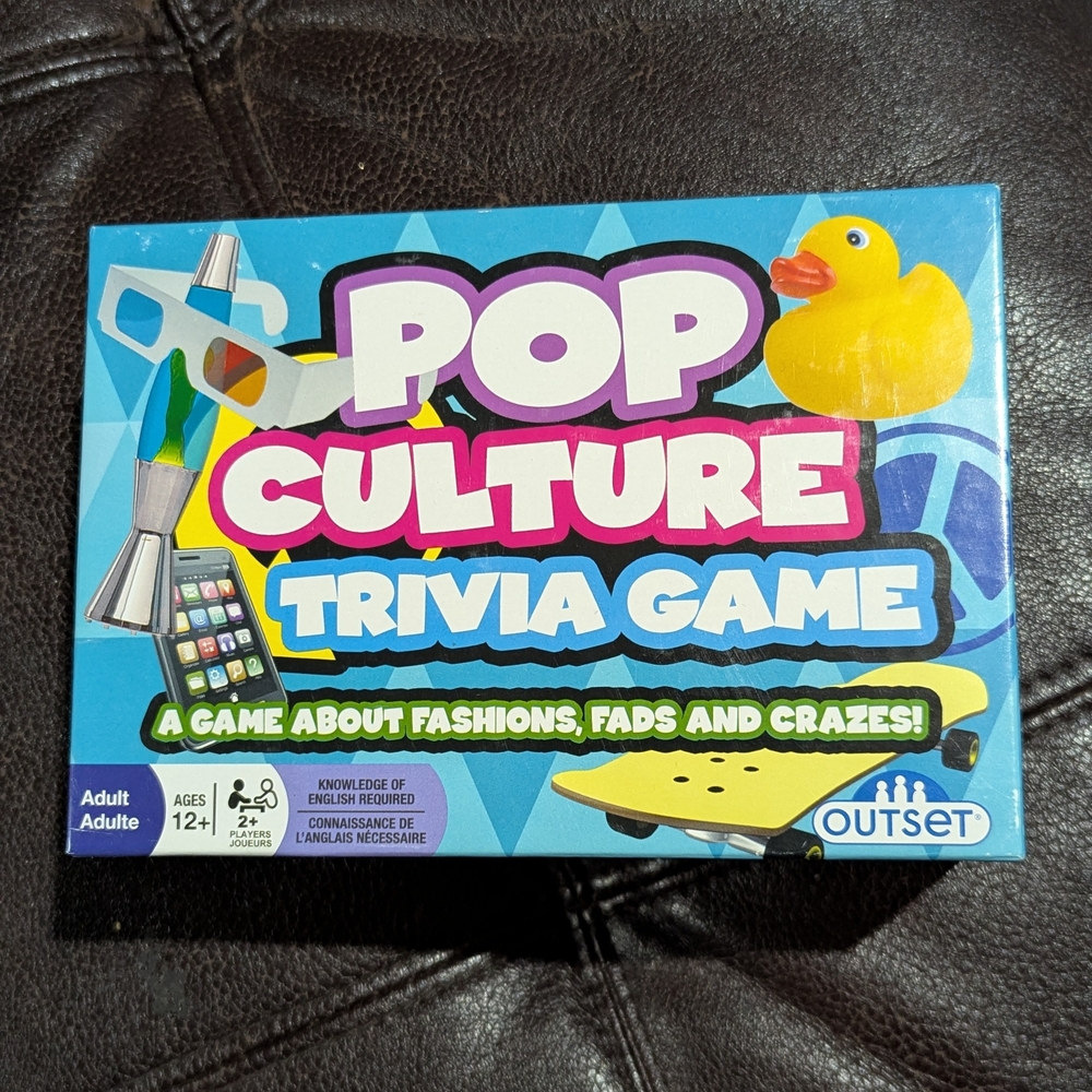 Pop Culture Trivia Game by Outset
